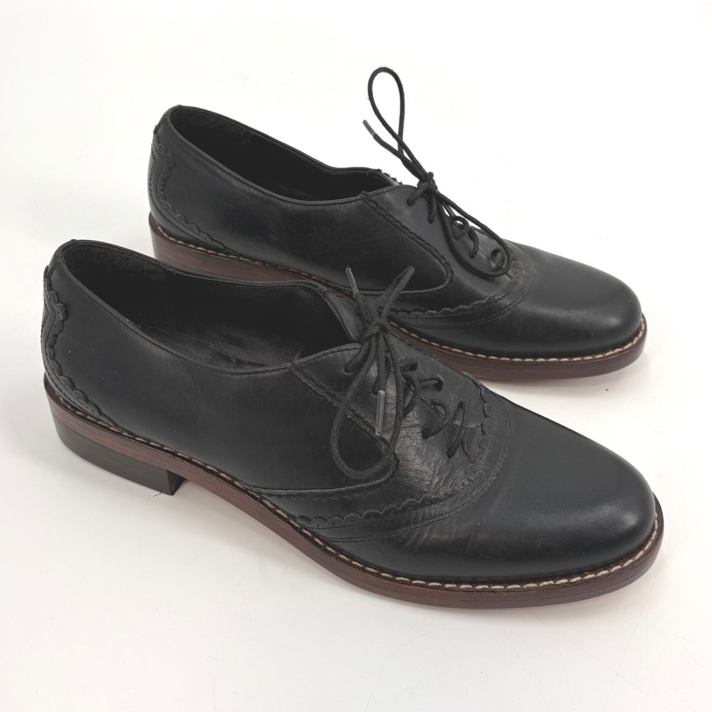 Wolverine 1,000 Mile Black Oxford‎ Lace Up Dress Shoe Size 7